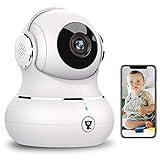 Überwachungskamera,Littlelf 1080PHD WLAN IP Kamera WiFi Kamera mit 360°Schwenkbare Baby Monitor, Zwei-Wege-Audio, Bewegungserkennung,Nachtsicht mit Alexa