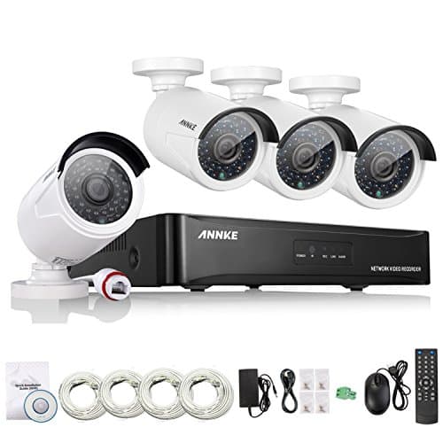 ANNKE HD Überwachungskamera 8CH 3MP 5IN1 DVR Komplettsysteme 1080P Außen Kamera 